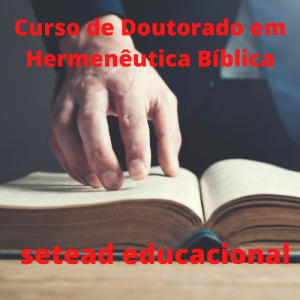 Curso de Doutorado em Hermenêutica Bíblica