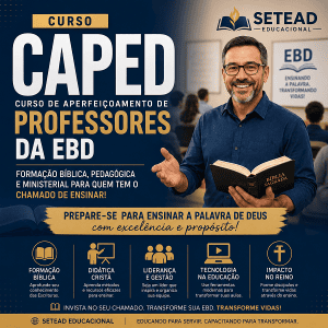Curso Caped de Aperfeiçoamento de Professores da EBD Ilustrado