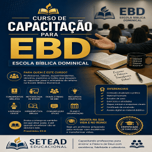 Curso de Capacitação para ebd Ilustrada