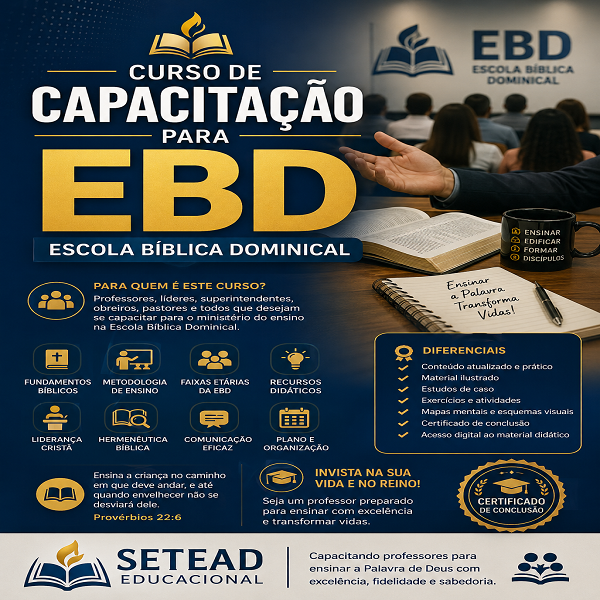 Curso de Capacitação para ebd Ilustrada