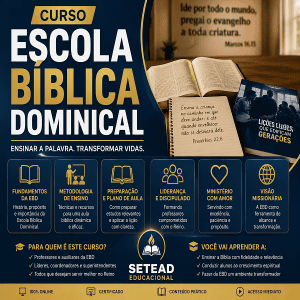 Curso Escola Bíblica Dominical Ilustrada
